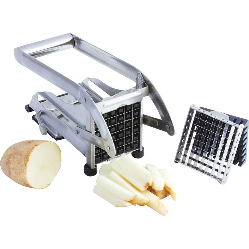 maxam stainless steel construction french 33427 vegetable cutter
